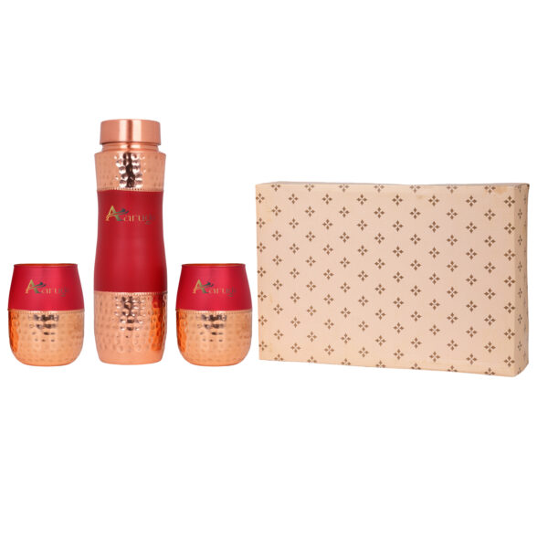 Copper Red Velvet Water Bottle