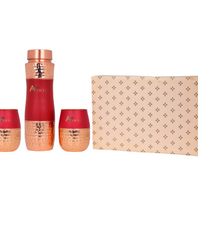 Copper Red Velvet Water Bottle