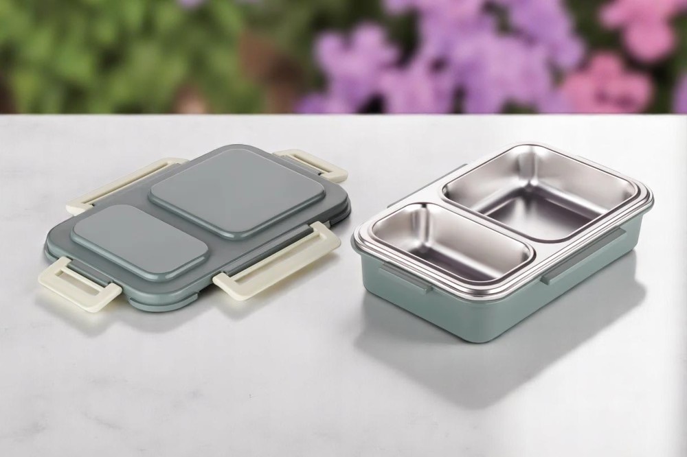 2 Compartment Lunch Box