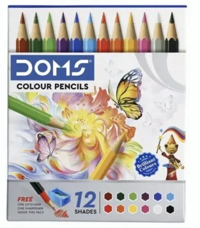 DOMS HSC 12 SHADES COLOUR
