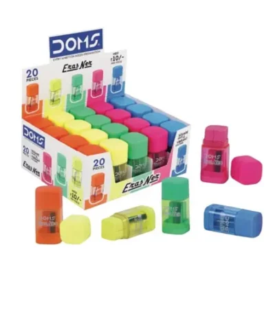 DOMS NEON ERASNER 20 PCS PACK