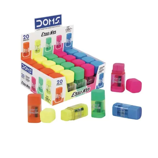 DOMS NEON ERASNER 20 PCS PACK