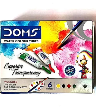 DOMS WATER COLOR TUBE 6 SHADES