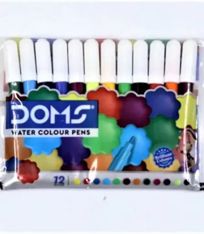 DOMS WATER COLOUR PENS 12 SHADES
