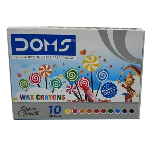 Doms Wax Crayons 14 shade