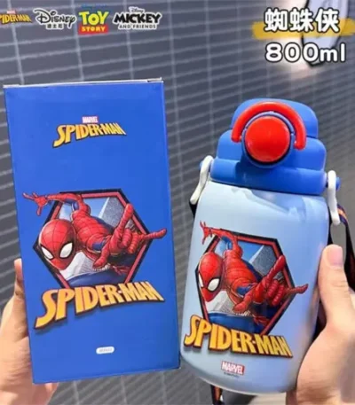 Spiderman steel bottle JW-3