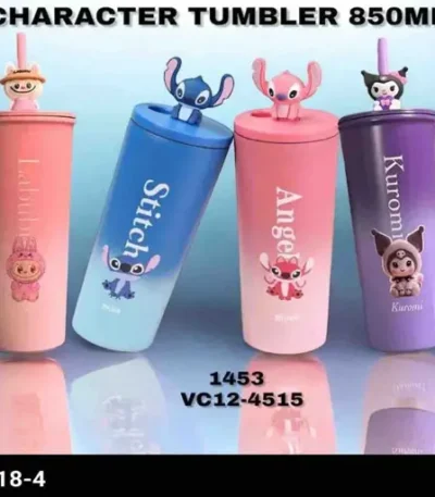 Steel character sipper 8900-4