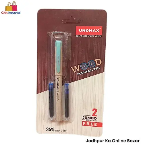 Unomax Wood Fountain Pen